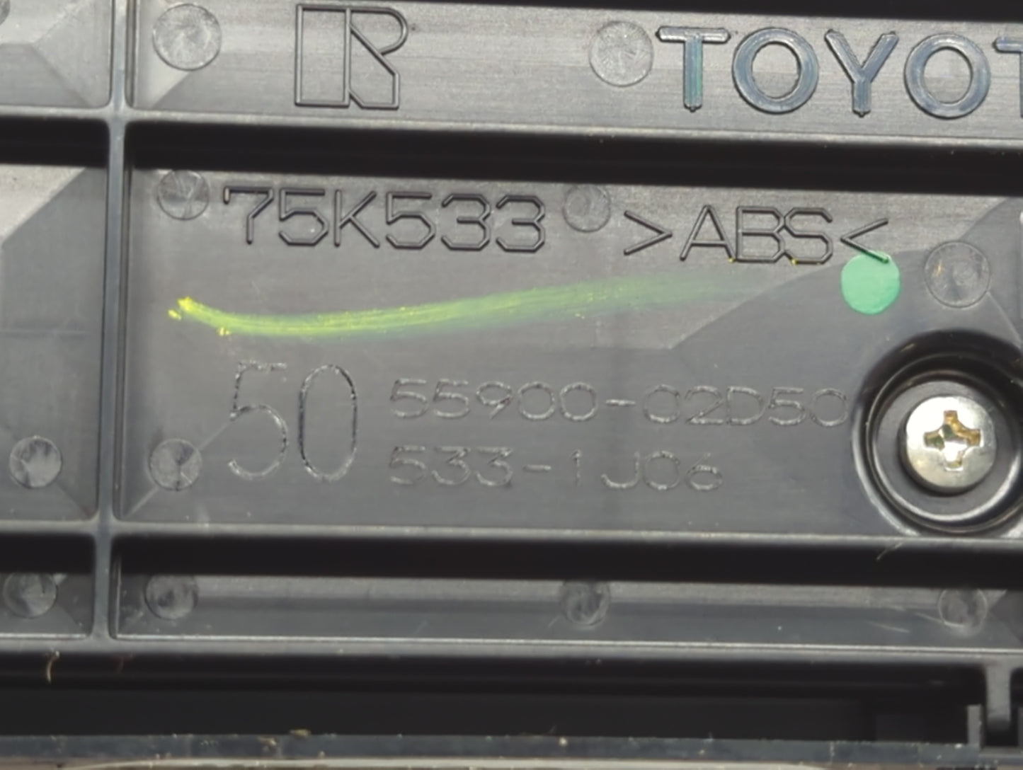 2019-2022 Toyota Corolla Climate Control Module Temperature AC/Heater Replacement P/N:55900-02D50 Fits Fits 2019 2020 2021 2