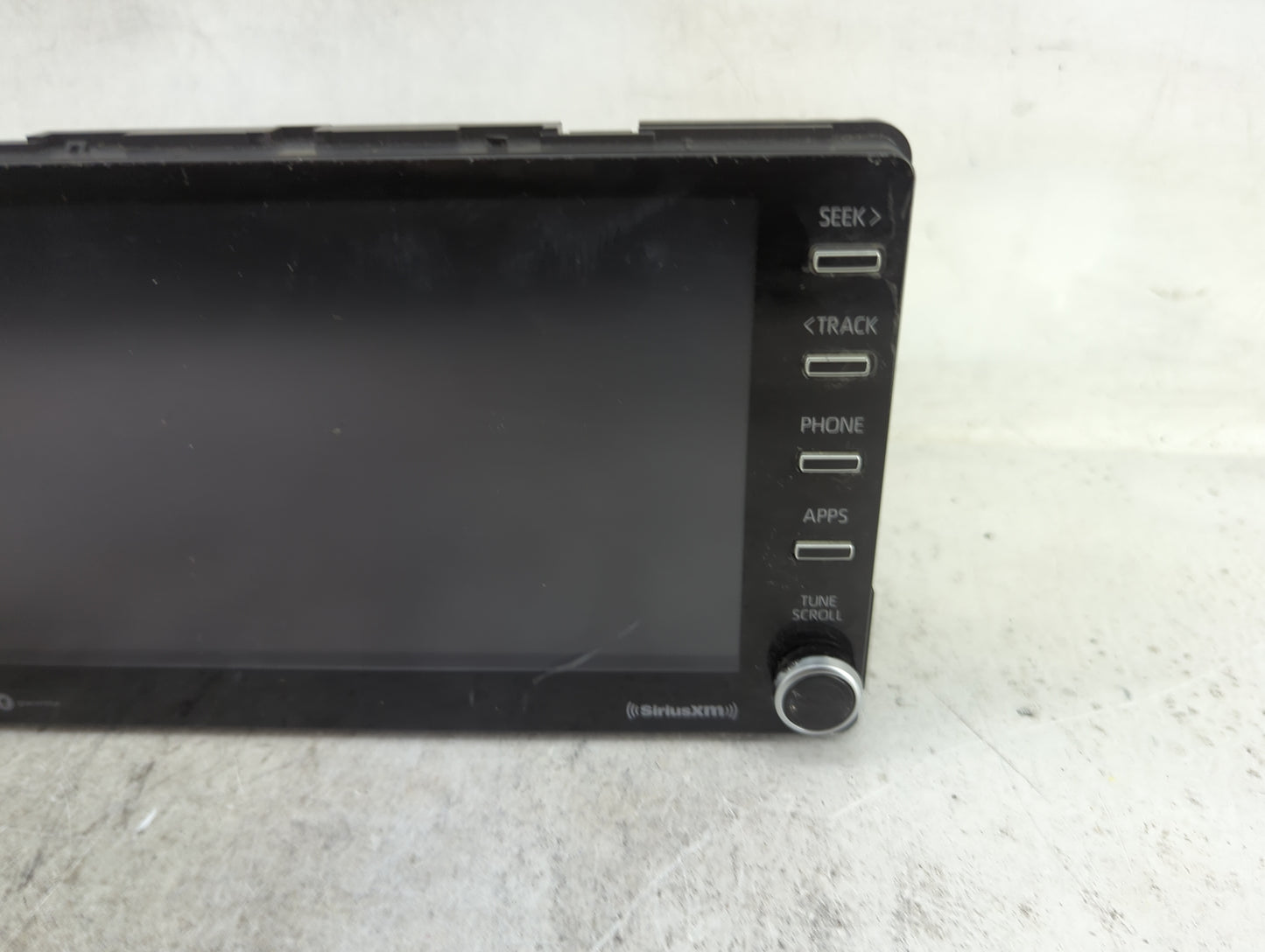 2020 Toyota Corolla Radio AM FM Cd Player Receiver Replacement P/N:86140-10100 Fits Fits 2021 2022 OEM Used Auto Parts - Oem