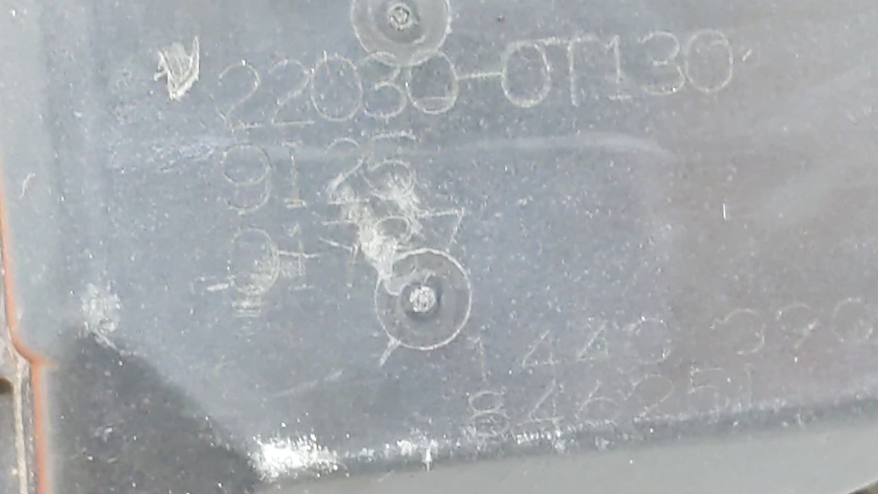 2020 Toyota Corolla Throttle Body P/N:22030-0T130 22030-37040 Fits Fits 2013 2014 OEM Used Auto Parts - Oemusedautoparts1.co