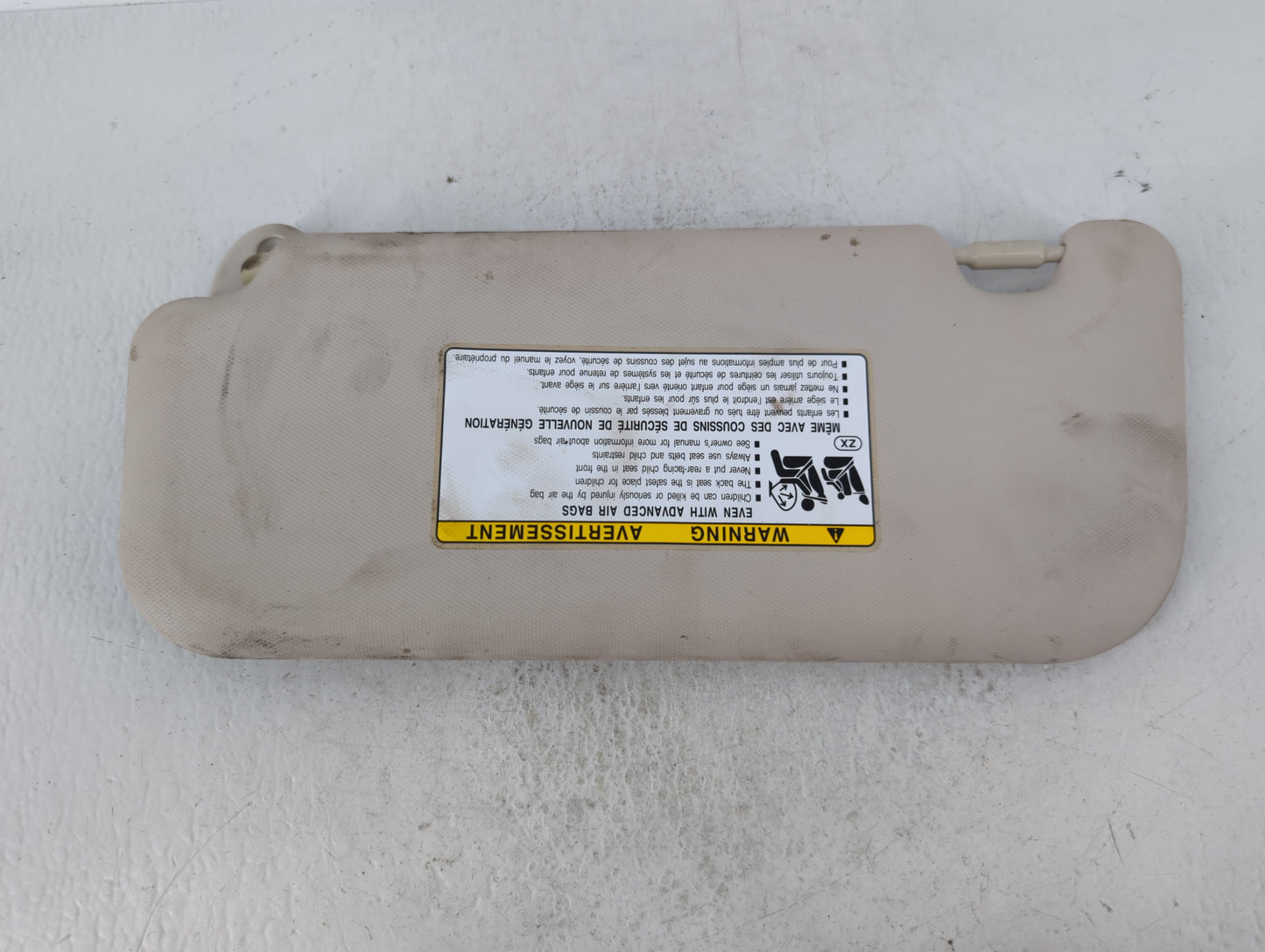 2019-2022 Toyota Corolla Sun Visor Shade Replacement Passenger Right Mirror Fits Fits 2019 2020 2021 2022 OEM Used Auto Part