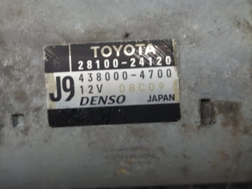 2019-2022 Toyota Corolla Car Starter Motor Solenoid OEM P/N:438000-4700 28100-24120 Fits Fits 2019 2020 2021 2022 OEM Used Auto Parts