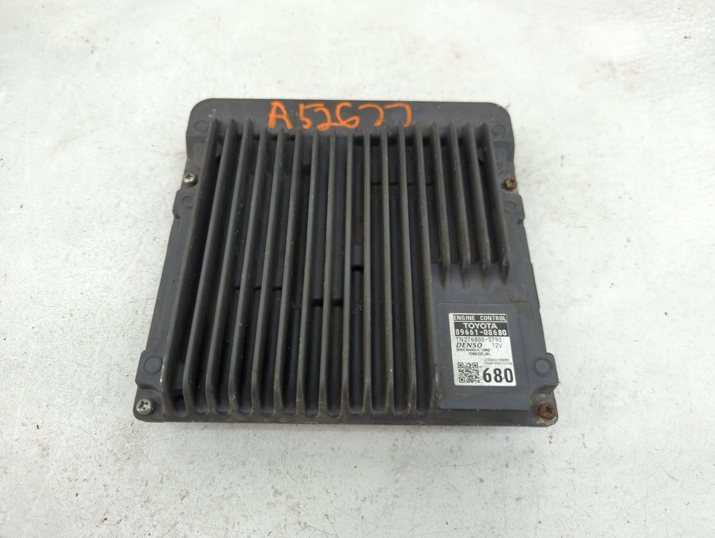 2018-2020 Toyota Sienna PCM Engine Control Computer ECU ECM PCU OEM P/N:89661-08680 Fits Fits 2018 2019 2020 OEM Used Auto P