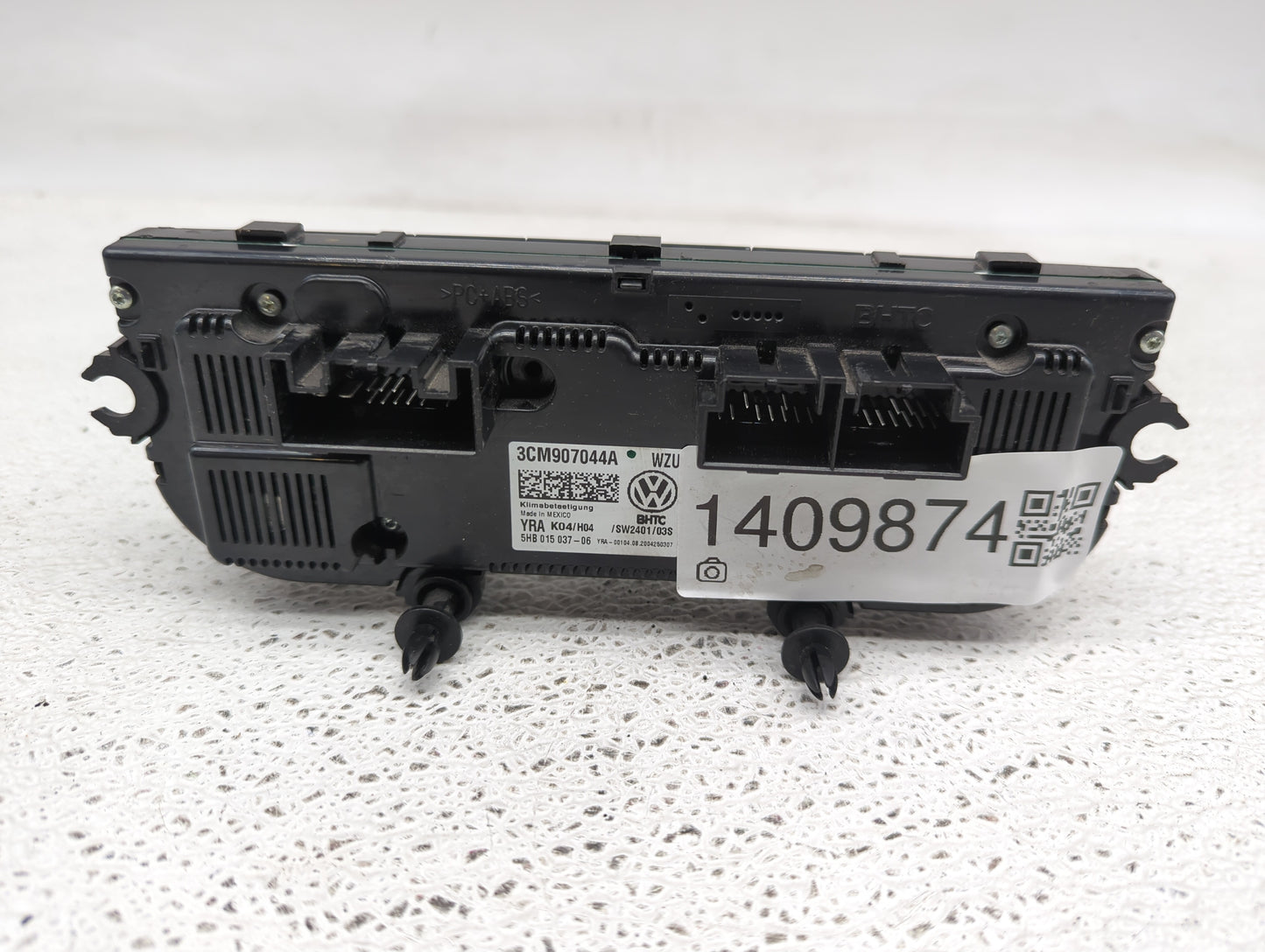 2020-2022 Volkswagen Atlas Cross Sport Climate Control Module Temperature AC/Heater Replacement P/N:3CM907044A Fits OEM Used