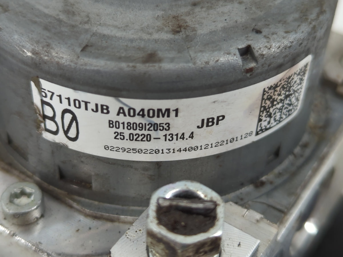 2019-2021 Acura Rdx Anti-Lock Brake ABS Pump Module Actuator OEM P/N:57110TJB A040M1 Fits Fits 2019 2020 2021 OEM Used Auto
