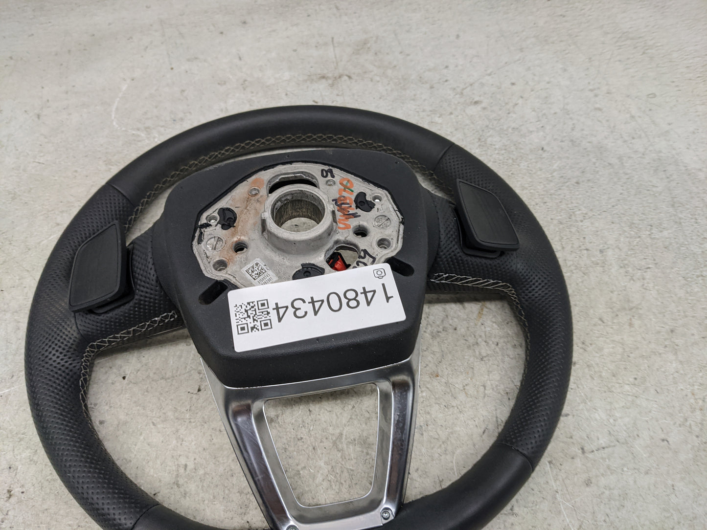 2021 Audi S4 Steering Wheel Oem Black - Oemusedautoparts1.com