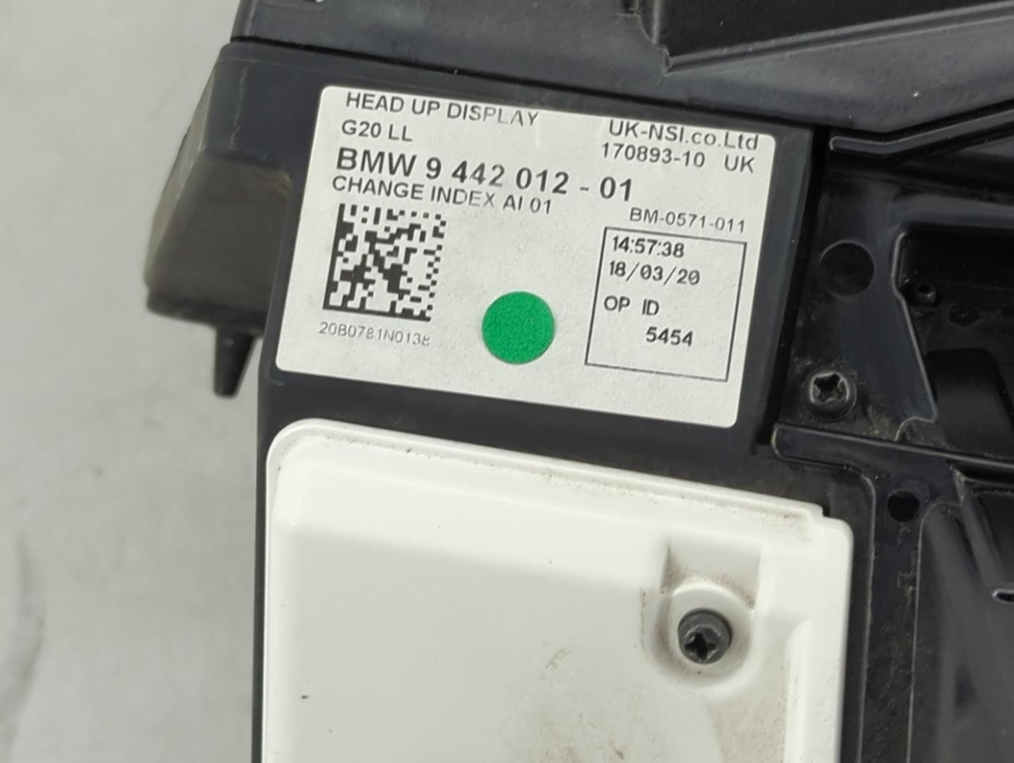 2021 Bmw 330i Information Display Screen - Oemusedautoparts1.com