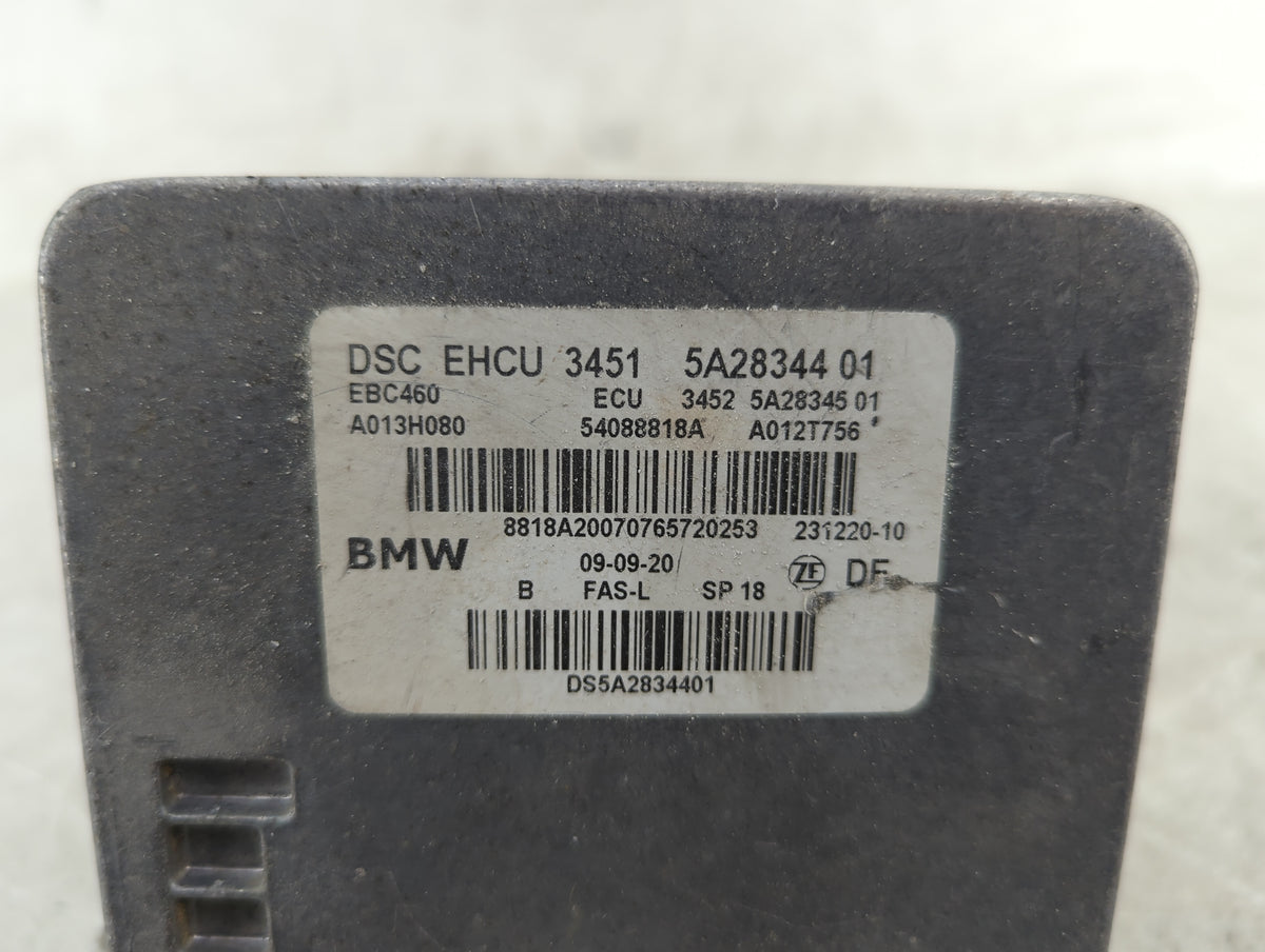2021 Bmw 530i ABS Pump Control Module Replacement P/N:5A28344 Fits OEM Used Auto Parts - Oemusedautoparts1.com