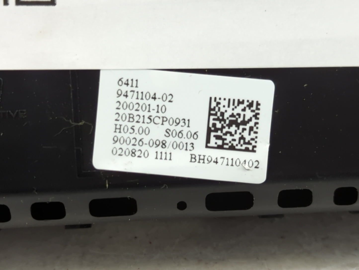 2019-2022 Bmw X1 Climate Control Module Temperature AC/Heater Replacement P/N:9471104-02 Fits Fits 2019 2020 2021 2022 OEM U