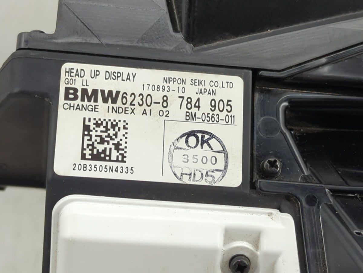 2021 Bmw X3 Information Radio Display Screen 1451343 - Oemusedautoparts1.com