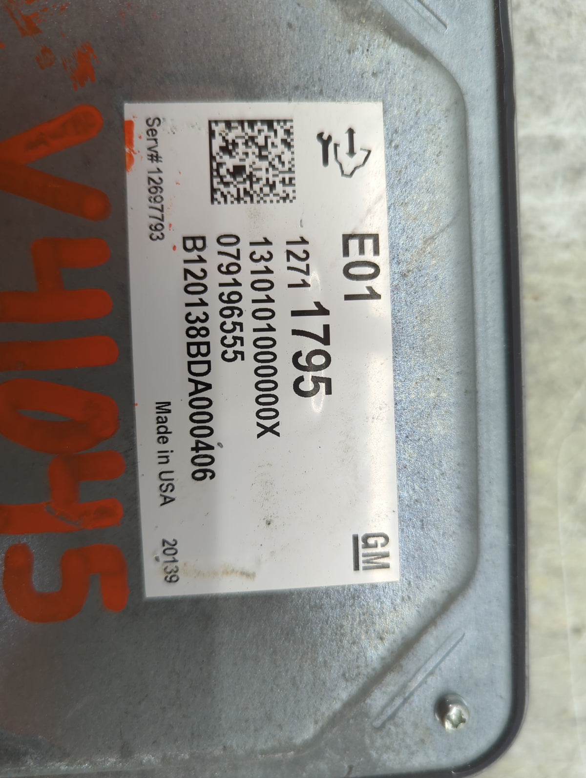 2020-2021 Buick Encor PCM Engine Control Computer ECU ECM PCU OEM P/N:12711795 12697793 Fits Fits 2020 2021 2022 OEM Used Au