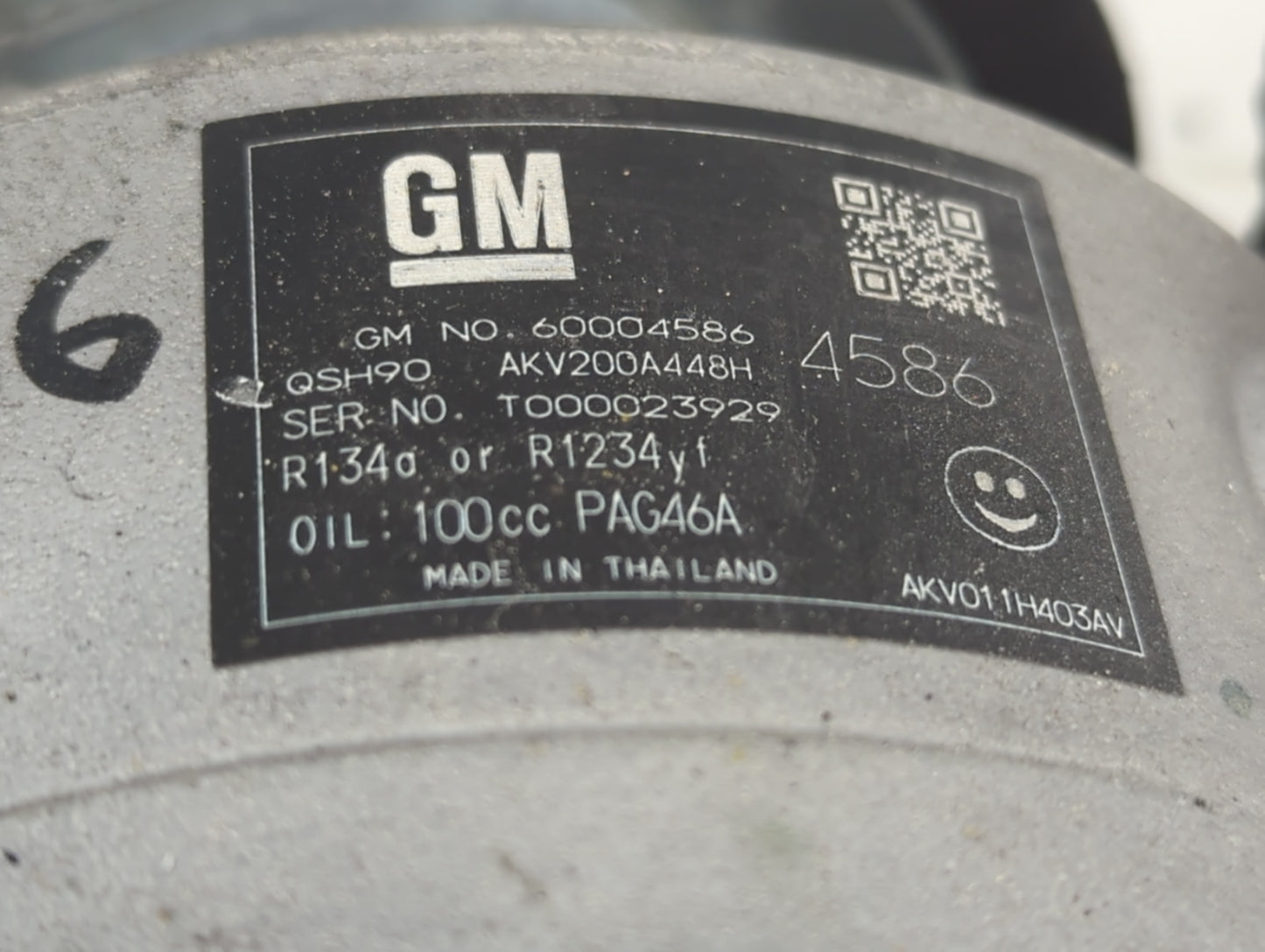 Buick Encore Air Conditioning A/c Ac Compressor Oem - Oemusedautoparts1.com