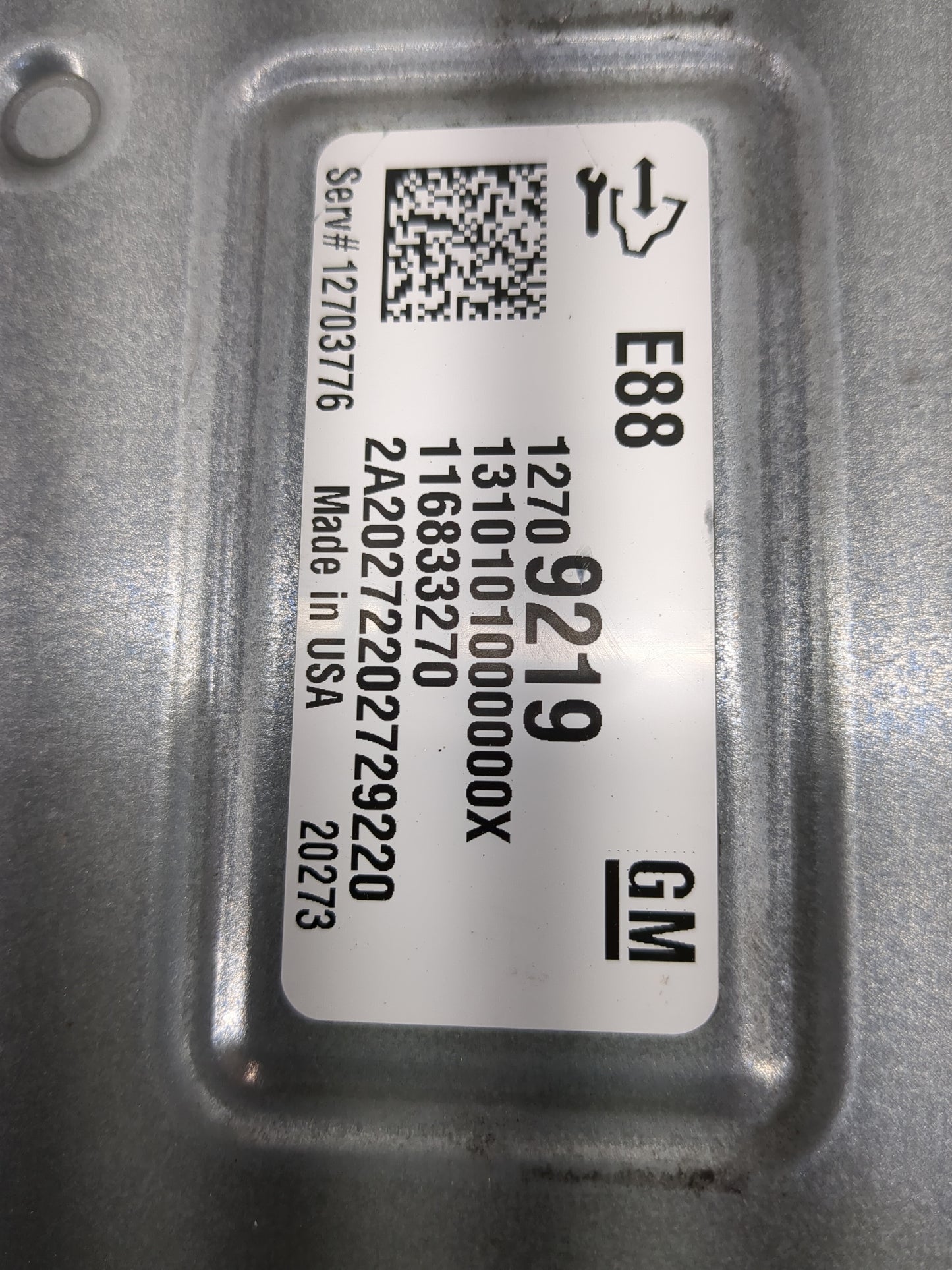 2020-2021 Buick Encore PCM Engine Control Computer ECU ECM PCU OEM P/N:12709219 12703776 Fits Fits 2020 2021 2022 OEM Used A