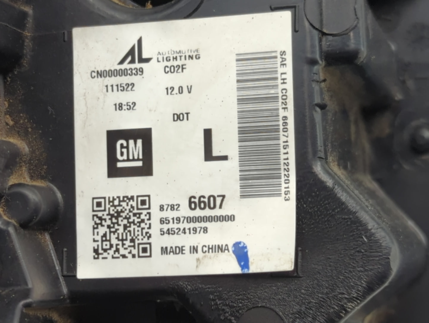 2021-2022 Buick Envision Driver Left Oem Head Light Headlight Lamp - Oemusedautoparts1.com