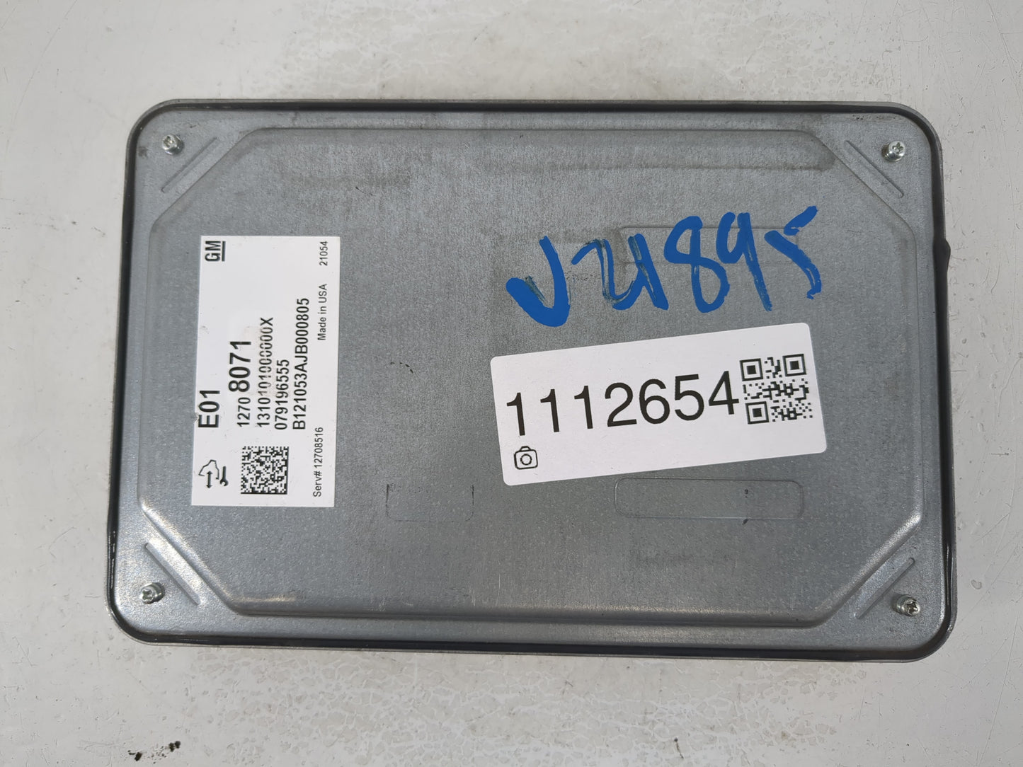 2020 Cadillac Ct5 PCM Engine Control Computer ECU ECM PCU OEM P/N:12708071 Fits Fits 2021 OEM Used Auto Parts - Oemusedautop