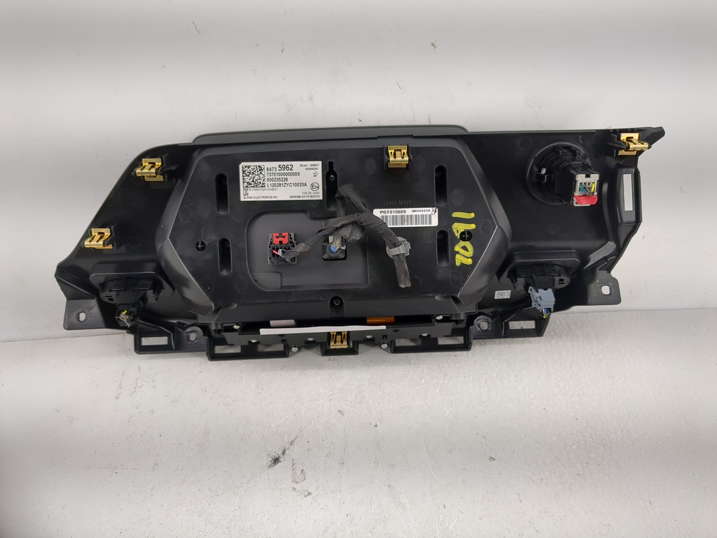 2020-2022 Chevrolet Blazer Radio AM FM Cd Player Receiver Replacement P/N:84735962 Fits Fits 2020 2021 2022 OEM Used Auto Pa
