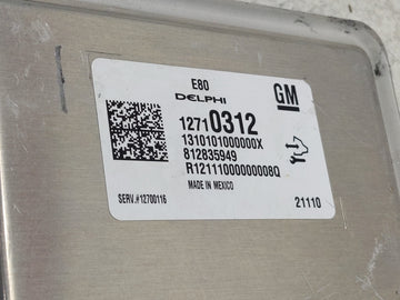 2019-2021 Chevrolet Blazer PCM Engine Control Computer ECU ECM PCU OEM P/N:12710312 Fits Fits 2017 2018 2019 2020 2021 2022 OEM Used Auto Parts