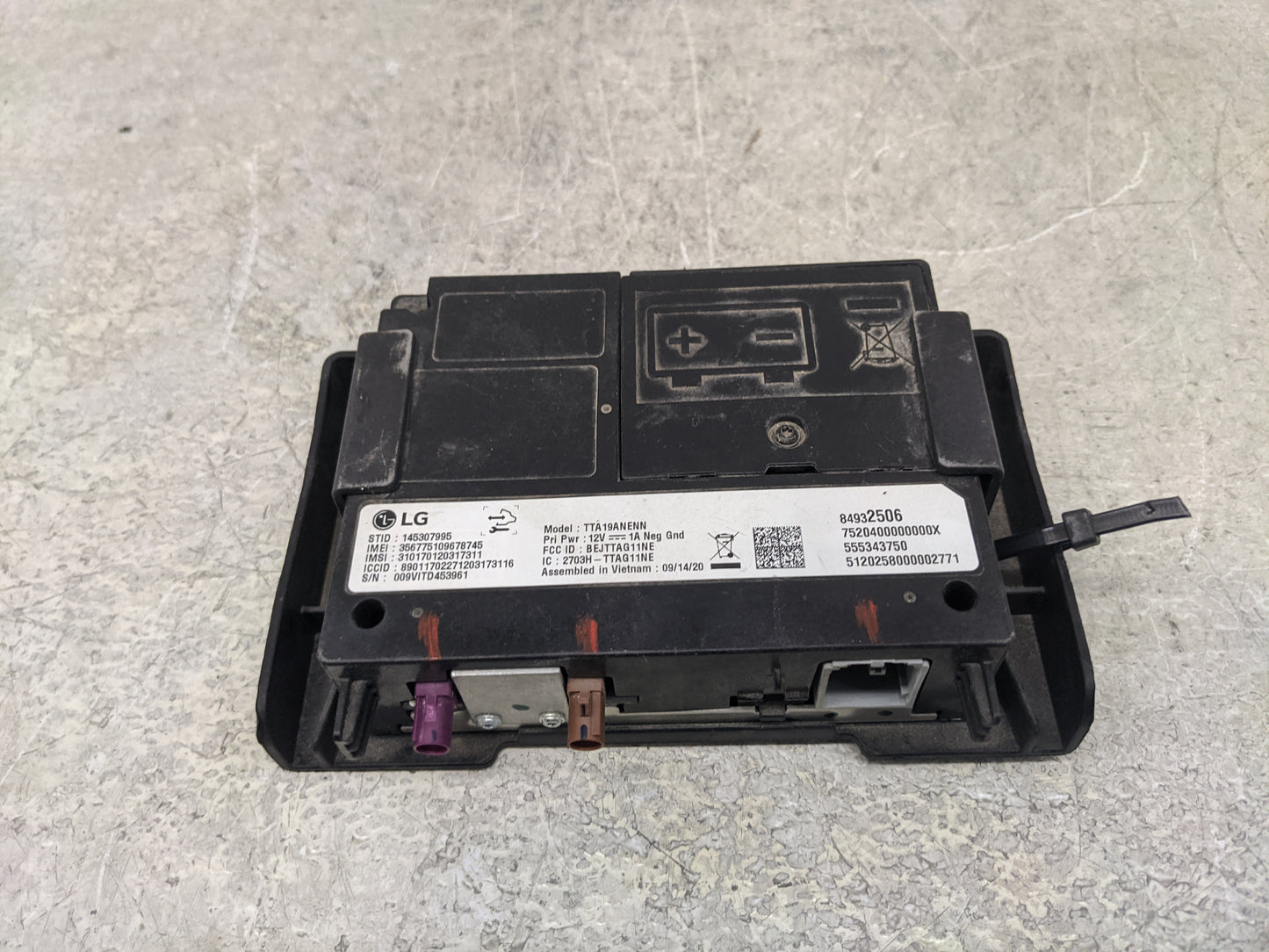 2020-2022 Chevrolet Equinox Telematics Control Module 84932506 - Oemusedautoparts1.com