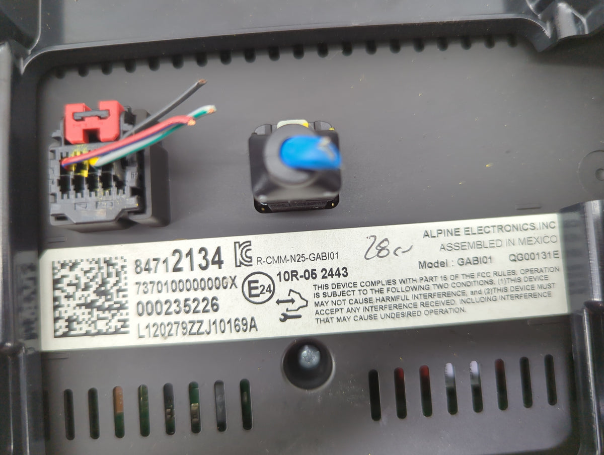 2021 Chevrolet Equinox Information Radio Display Screen 1433812 - Oemusedautoparts1.com