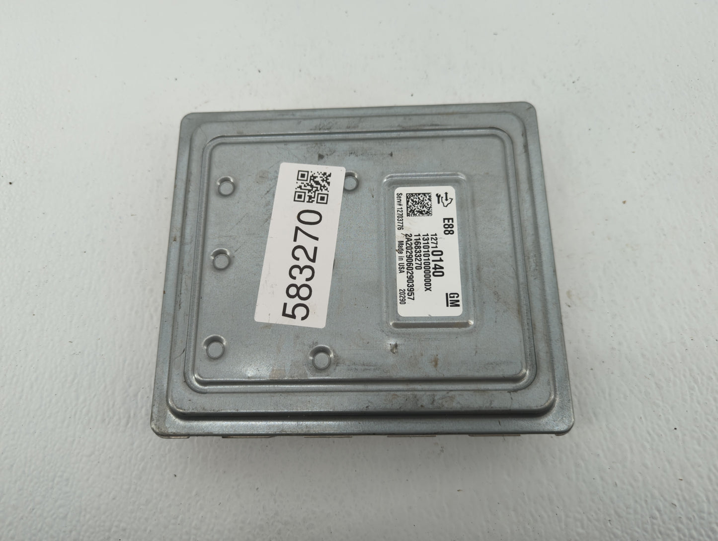 2020-2022 Chevrolet Equinox PCM Engine Control Computer ECU ECM PCU OEM P/N:12710140 Fits Fits 2020 2021 2022 OEM Used Auto