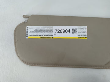 2003-2021 Chevrolet Express 2500 Sun Visor Shade Replacement Passenger Right Mirror Fits OEM Used Auto Parts