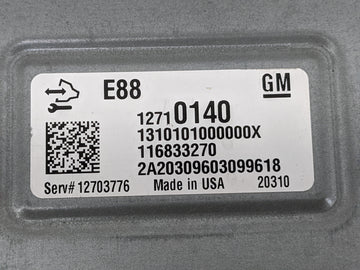 2020-2021 Chevrolet Malibu PCM Engine Control Computer ECU ECM PCU OEM P/N:12710140 12702989 Fits Fits 2020 2021 2022 OEM Used Auto Parts