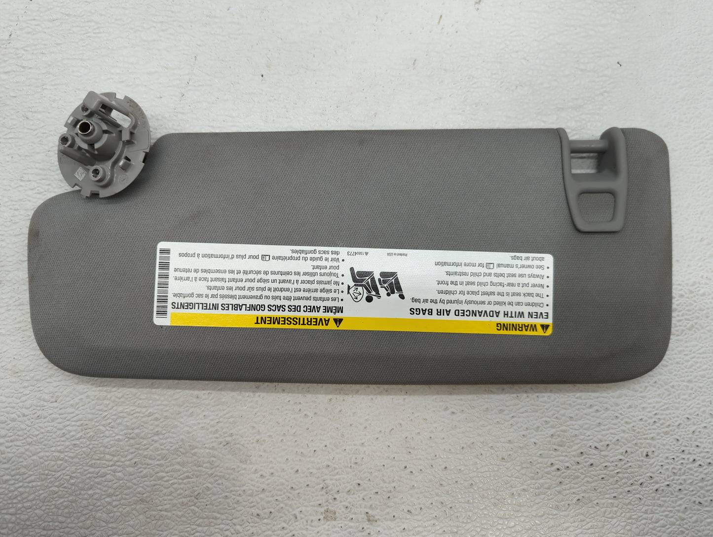 2016-2021 Chevrolet Malibu Sun Visor Shade Replacement Passenger Right Mirror Fits Fits 2016 2017 2018 2019 2020 2021 OEM Us