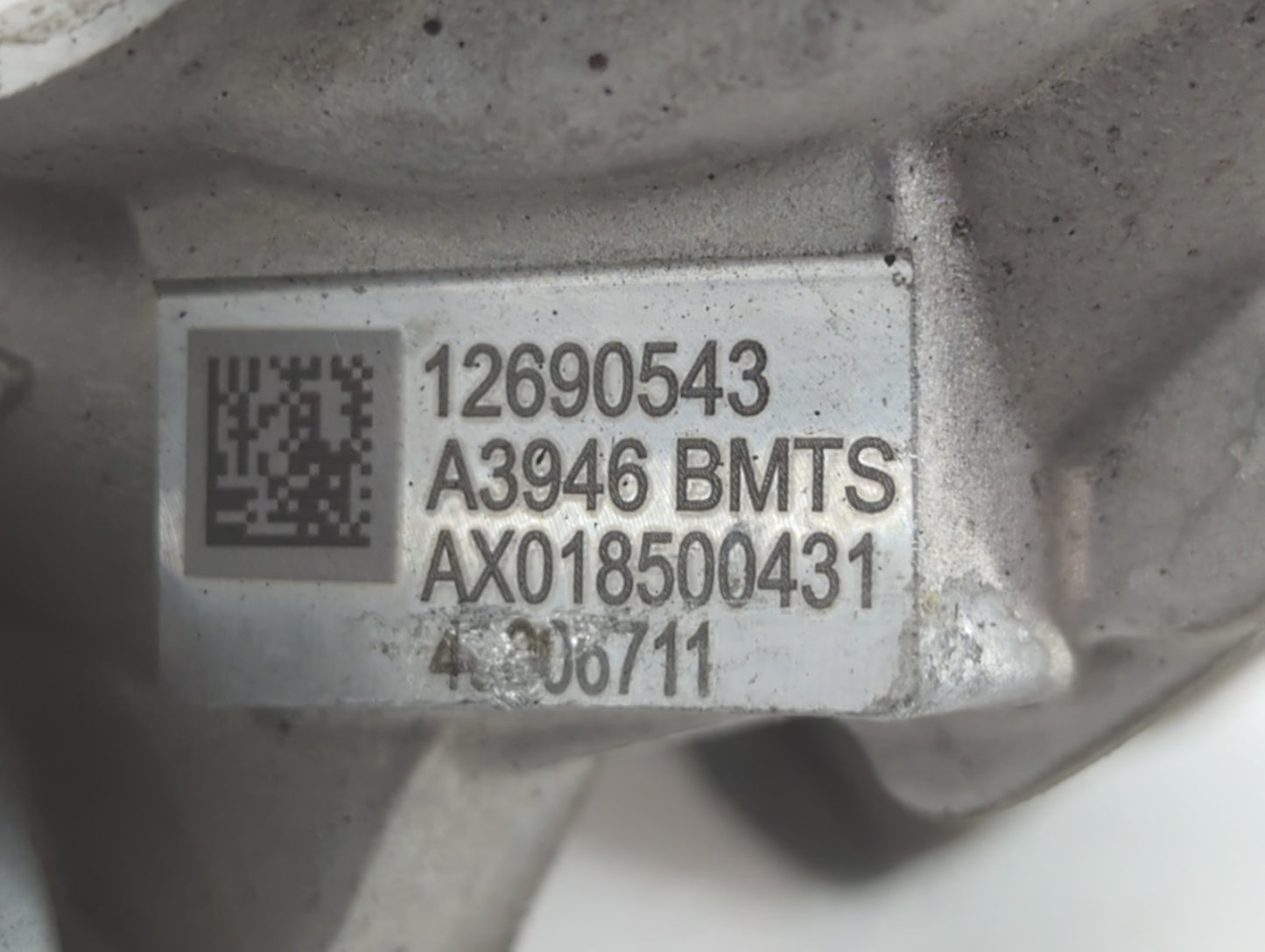 2016 Malibu Turbocharger Turbo Charger Super Charger Supercharger - Oemusedautoparts1.com