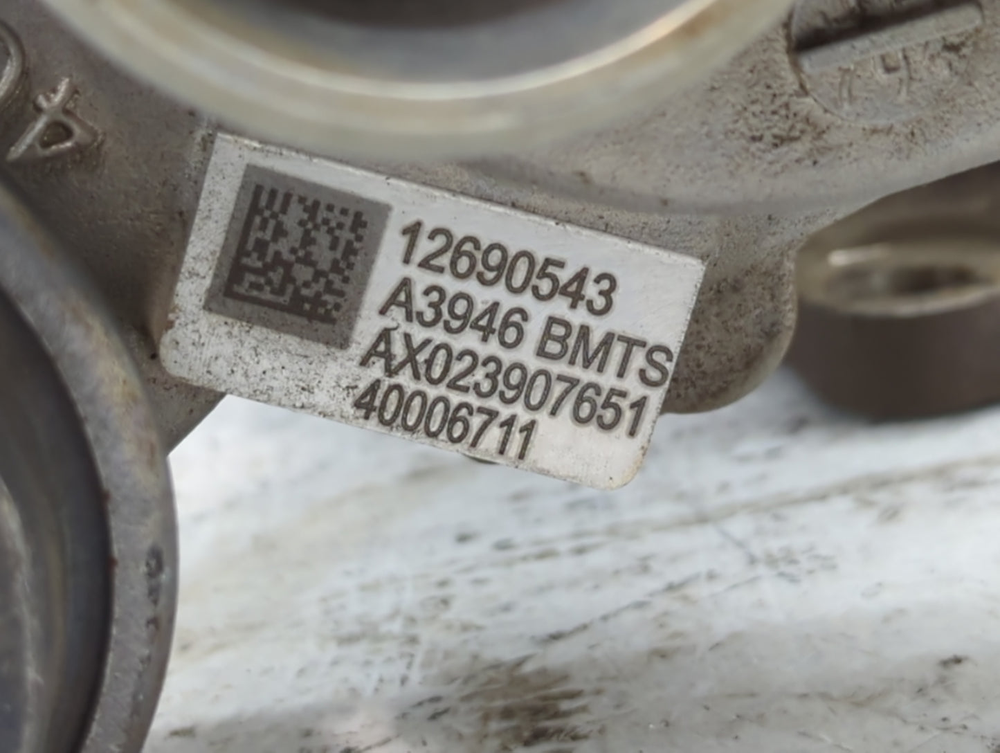 2016 Malibu Turbocharger Turbo Charger Super Charger Supercharger - Oemusedautoparts1.com