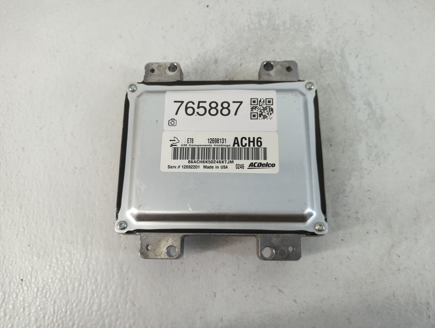 2017-2019 Chevrolet Sonic PCM Engine Control Computer ECU ECM PCU OEM P/N:12668986 E78 12670309 Fits Fits 2017 2018 2019 202
