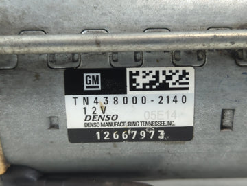 2018-2022 Chevrolet Traverse Car Starter Motor Solenoid OEM P/N:12667973 TN438000-2140 Fits OEM Used Auto Parts