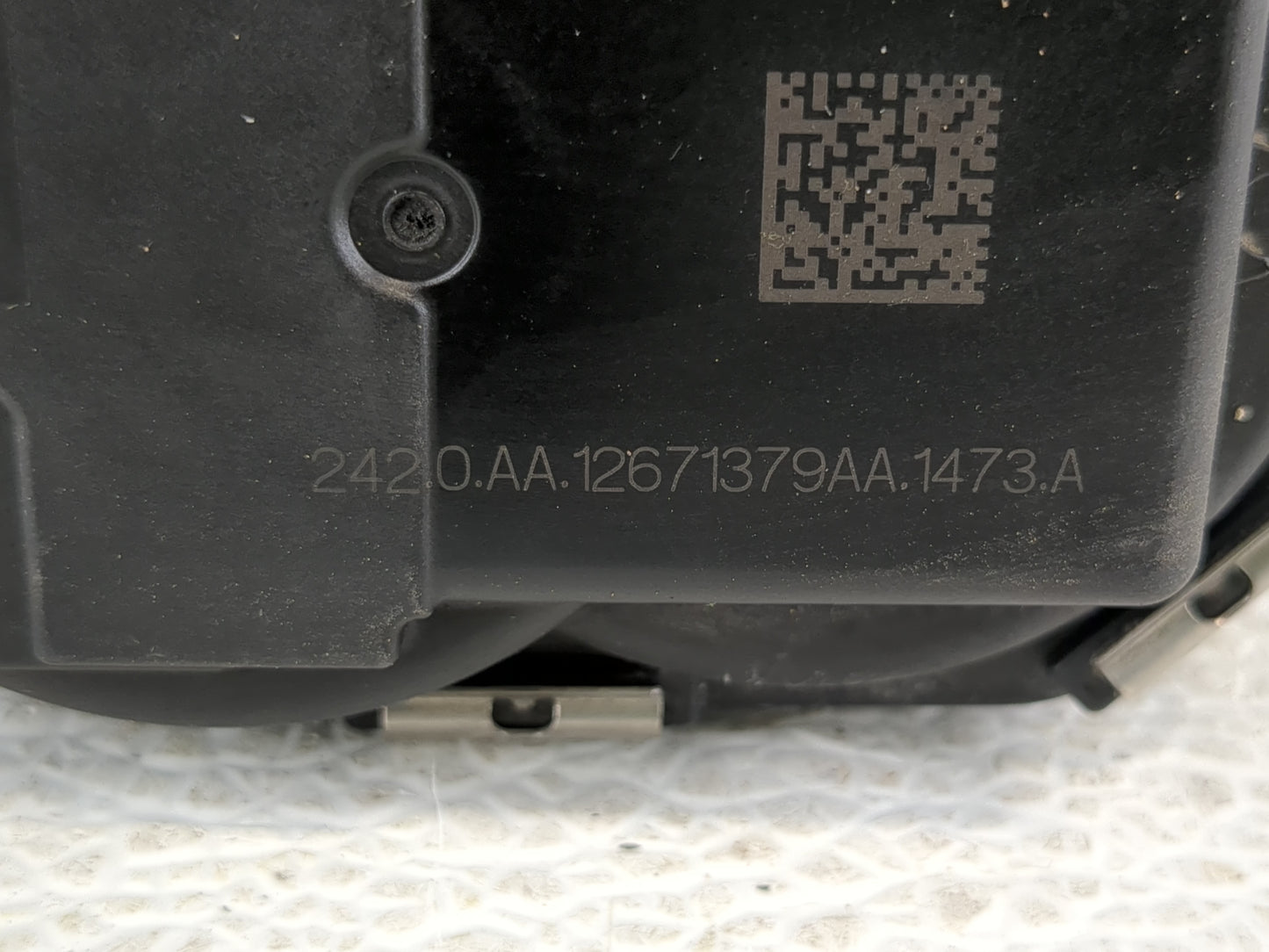 2021 Chevrolet Trax Throttle Body P/N:2420AA12671379AA1473A Fits Fits 2016 2017 2018 2019 2020 2022 OEM Used Auto Parts - Oe