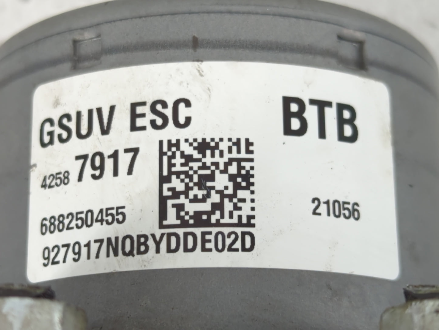2017-2021 Chevrolet Trax ABS Pump Control Module Replacement P/N:42587917 Fits Fits 2017 2018 2019 2020 2021 OEM Used Auto P