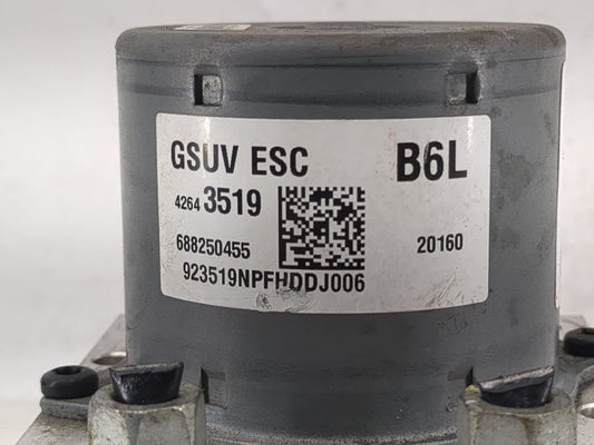 2017-2021 Chevrolet Trax ABS Pump Control Module Replacement P/N:42643519 GSUV ESC Fits Fits 2017 2018 2019 2020 2021 OEM Used Auto Parts