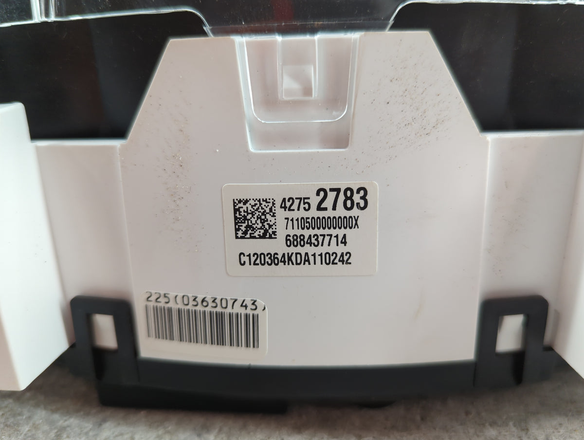 2019-2021 Chevrolet Trax Instrument Cluster Speedometer Gauges P/N:42752783 7110500000000X Miles: Fits Fits 2019 2020 2021 O