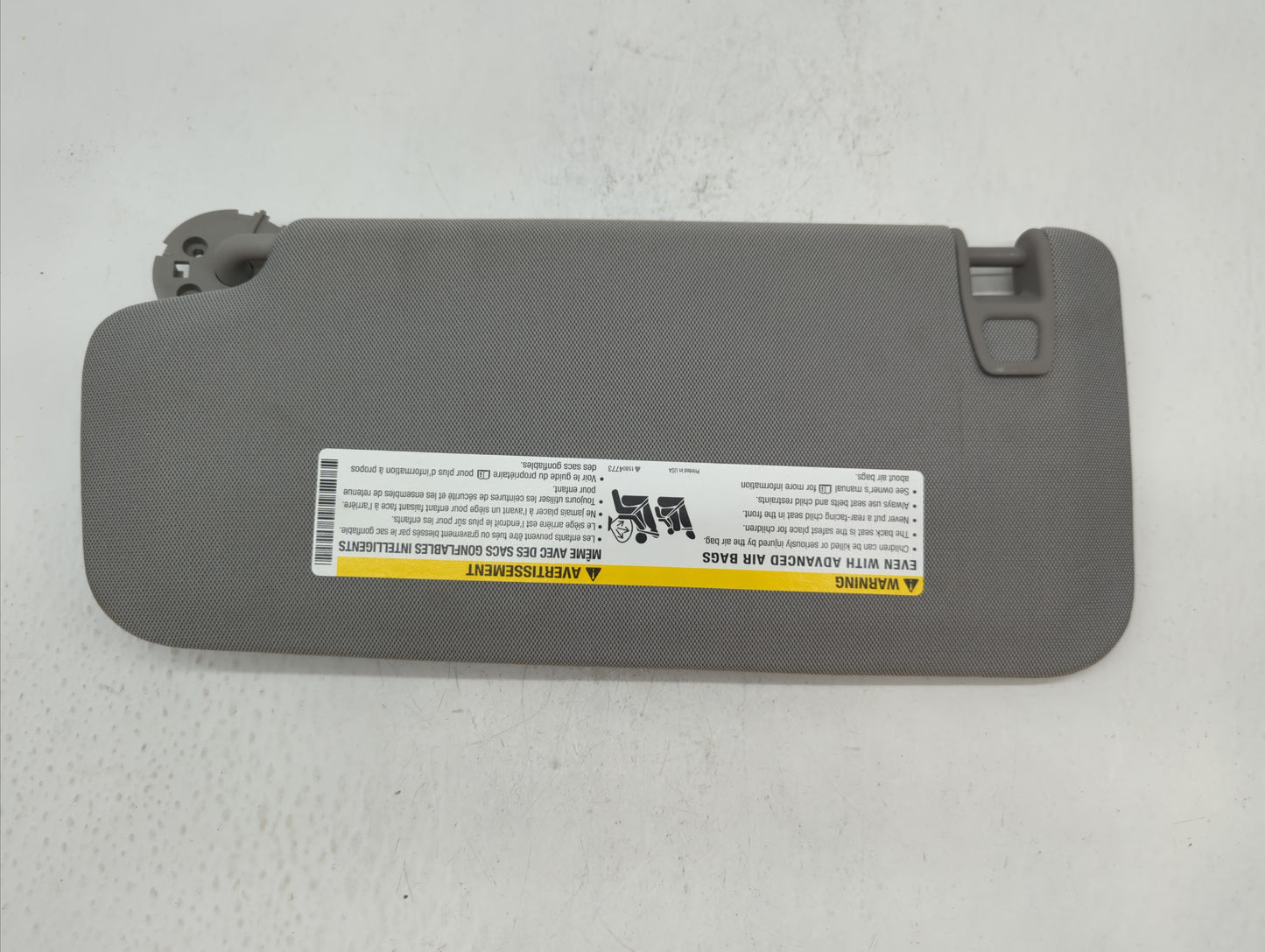 2017-2018 Chevrolet Trax Sun Visor Shade Replacement Passenger Right Mirror Fits Fits 2017 2018 OEM Used Auto Parts - Oemuse