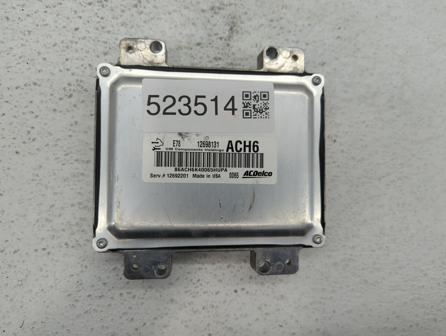 2017-2021 Chevrolet Trax PCM Engine Control Computer ECU ECM PCU OEM P/N:12692201 12698131 Fits Fits 2017 2018 2019 2020 202