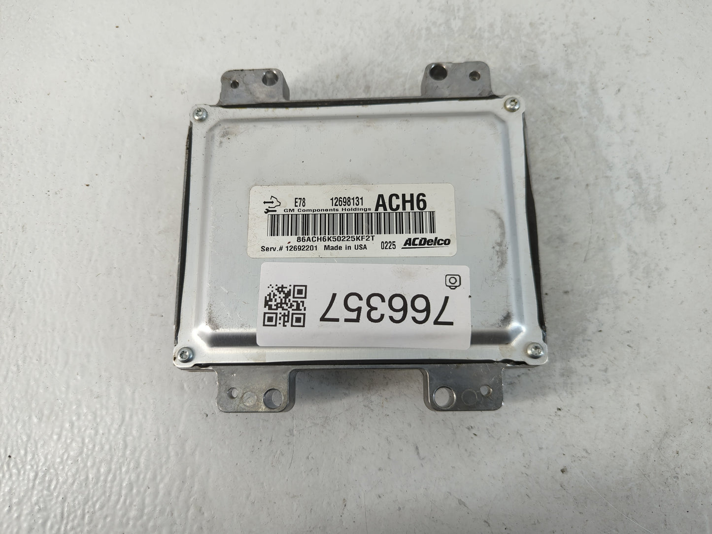 2017-2021 Chevrolet Trax PCM Engine Control Computer ECU ECM PCU OEM P/N:12698131 Fits Fits 2017 2018 2019 2020 2021 OEM Use