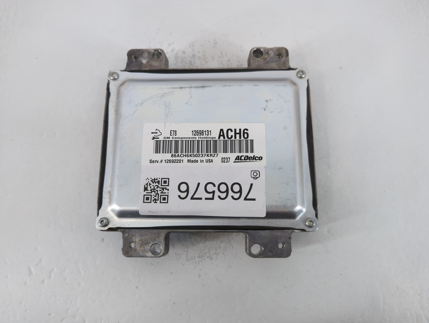 2017-2021 Chevrolet Trax PCM Engine Control Computer ECU ECM PCU OEM P/N:12698131 Fits Fits 2017 2018 2019 2020 2021 OEM Use
