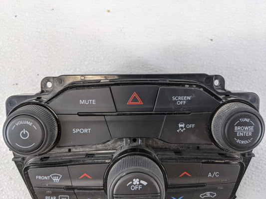 2019-2022 Dodge Challenger Climate Control Module Temperature AC/Heater Replacement P/N:4971090 Fits Fits 2019 2020 2021 2022 OEM Used Auto Parts