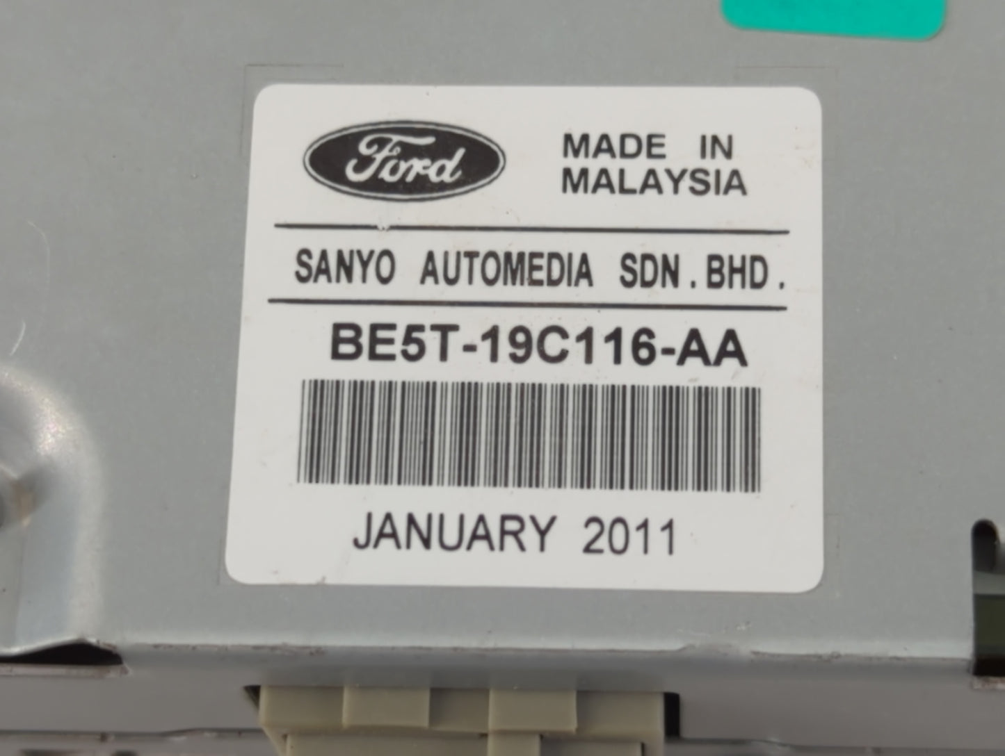 2021-2022 Dodge Challenger Radio AM FM Cd Player Receiver Replacement P/N:BE5T-19C116-AA Fits Fits 2021 2022 OEM Used Auto P
