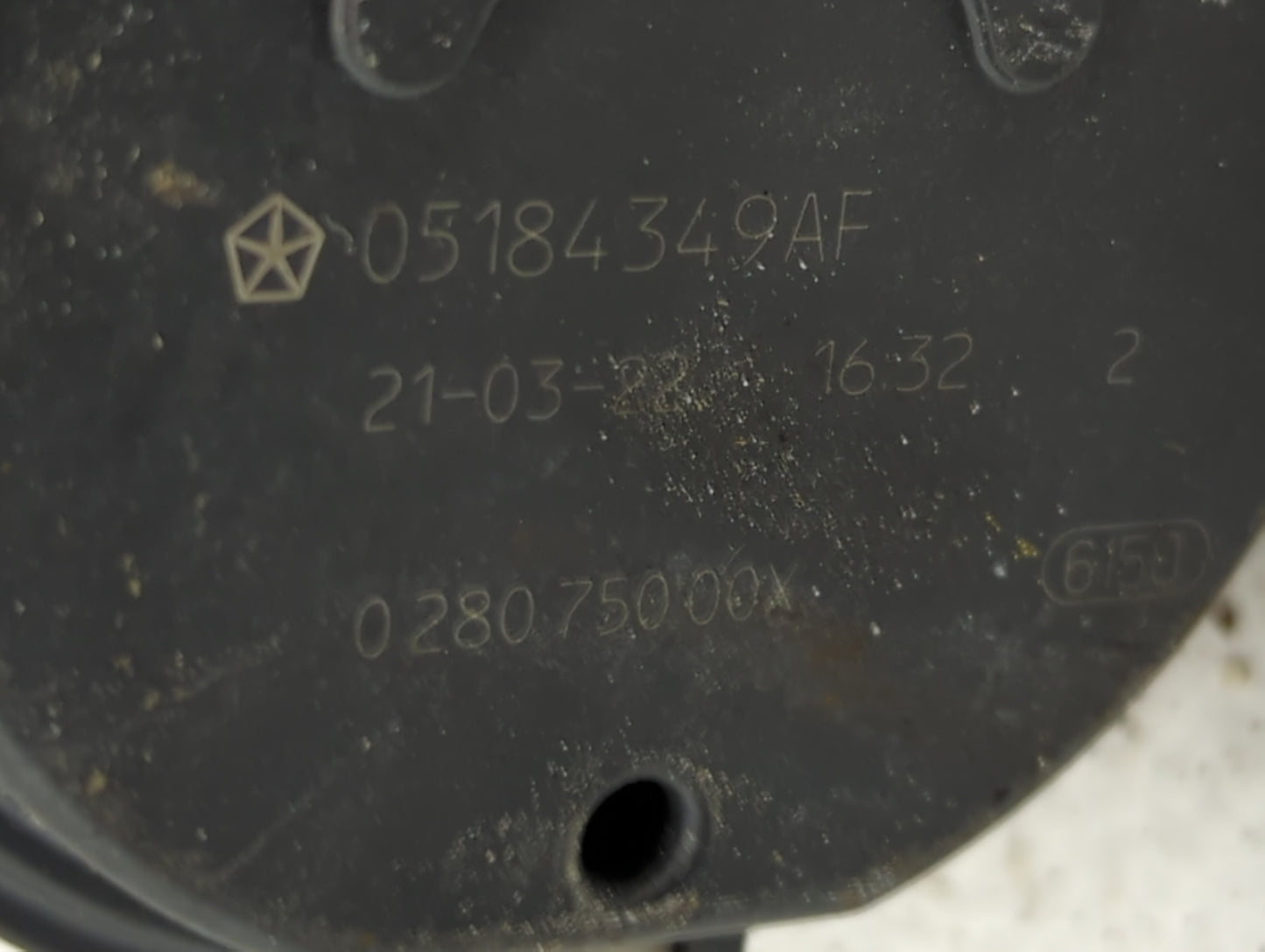 2011-2022 Dodge Charger Throttle Body P/N:05184349AC 05184349AF Fits OEM Used Auto Parts - Oemusedautoparts1.com