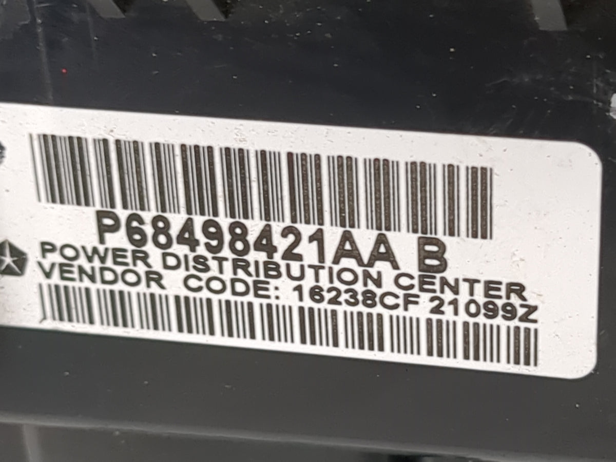 2021 Dodge Durango Fusebox Fuse Box Relay Module Tipm 1498914 - Oemusedautoparts1.com