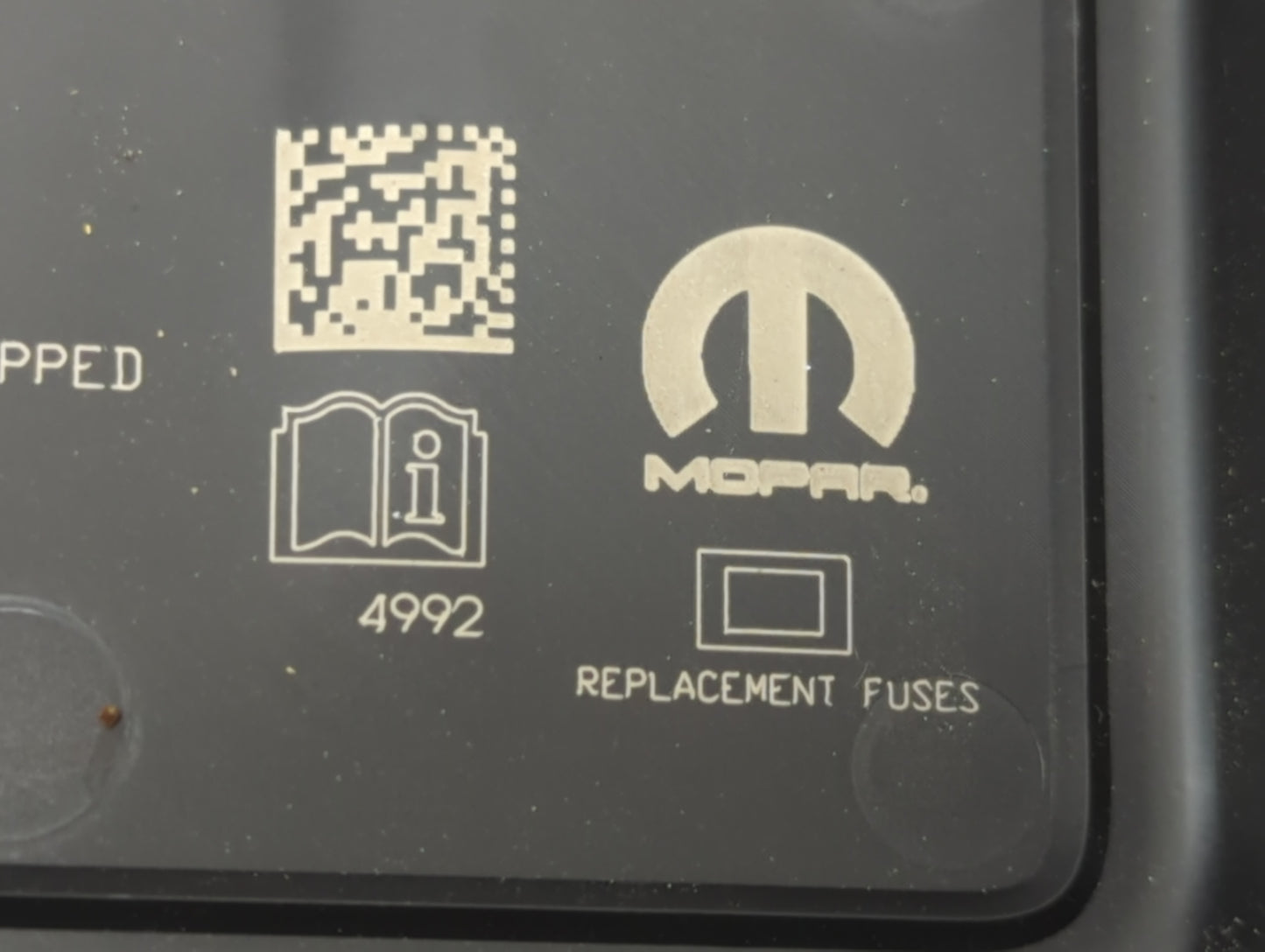 2021 Dodge Ram 1500 Fusebox Fuse Box Panel Relay Module Fits OEM Used Auto Parts - Oemusedautoparts1.com