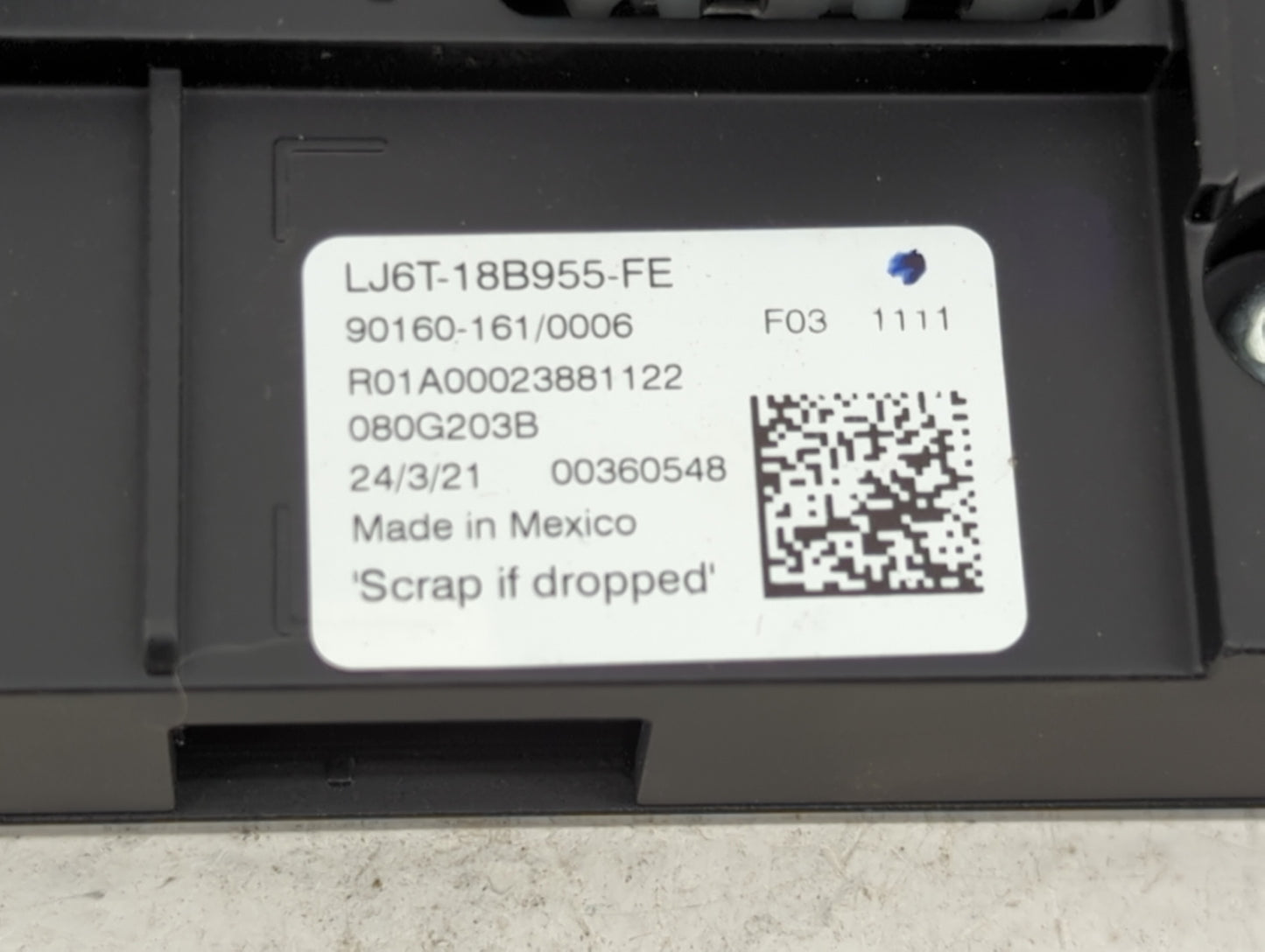 2021-2022 Ford Escape Information Display Screen - Oemusedautoparts1.com