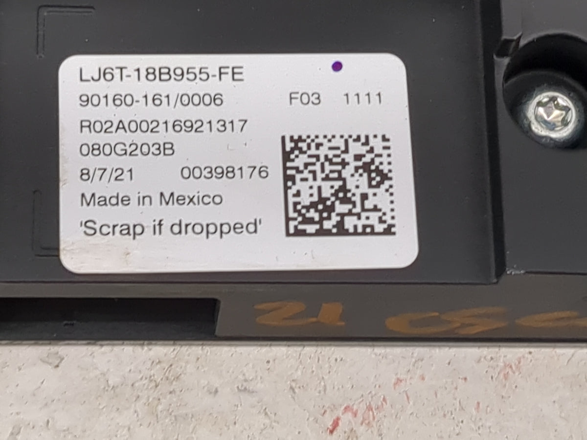2021-2022 Ford Escape Information Radio Display Screen 1471428 - Oemusedautoparts1.com