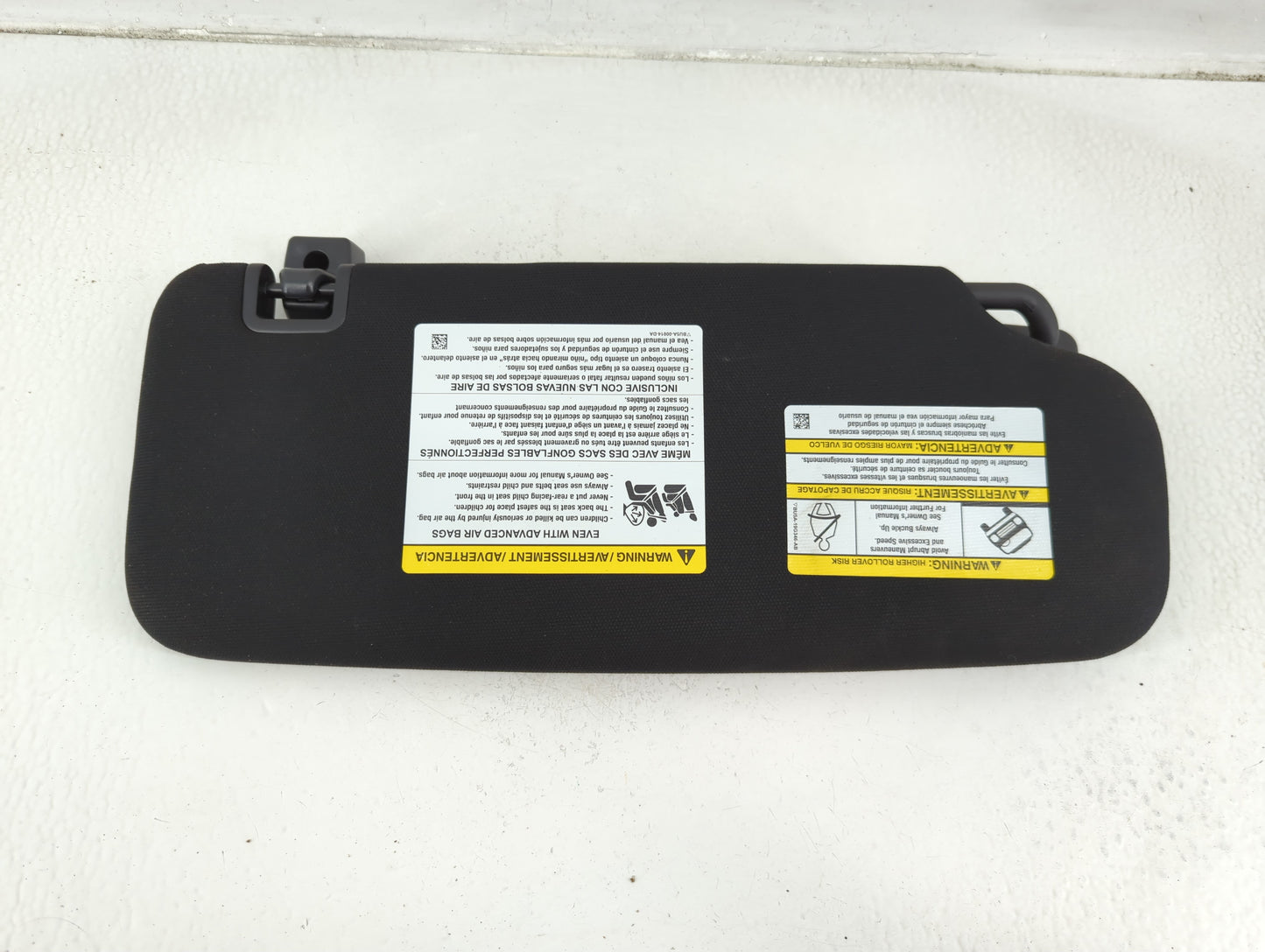 2021 Ford Explorer Sun Visor Shade Replacement Driver Left Mirror Fits OEM Used Auto Parts - Oemusedautoparts1.com