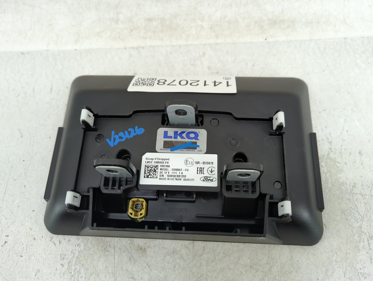 2020-2022 Ford Explorer Information Radio Display Screen 1412078 - Oemusedautoparts1.com