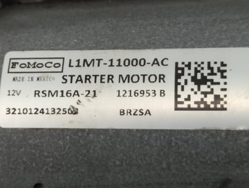 2020-2022 Ford Explorer Car Starter Motor Solenoid OEM P/N:L1MT-11000-AC Fits Fits 2020 2021 2022 OEM Used Auto Parts