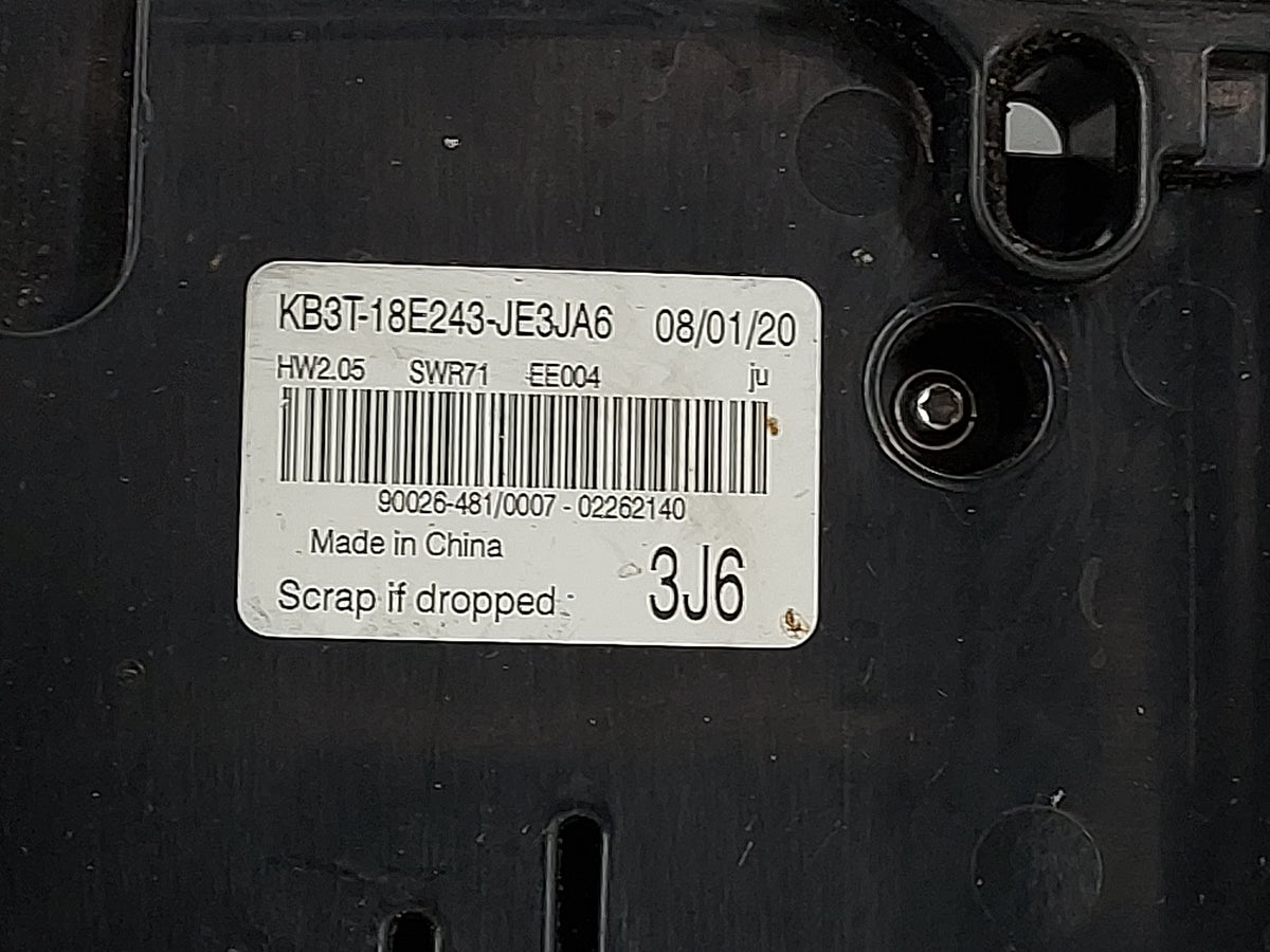 2019-2022 Ford Ranger Climate Control Module Temperature AC/Heater Replacement P/N:KB3T-18E243-JE3JA6 Fits OEM Used Auto Par