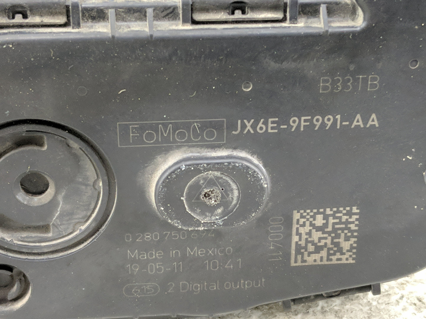 2019-2021 Ford Transit Throttle Body P/N:0 280 750 694 JX6E-9F991-AA Fits Fits 2019 2020 2021 OEM Used Auto Parts - Oemuseda